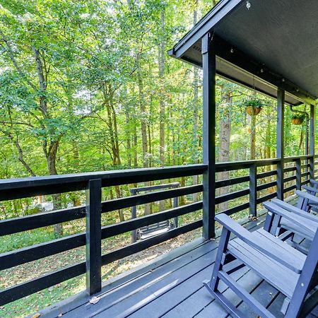 Modern Waynesville Cabin About 9 Mi To Lake Junaluska! Eksteriør bilde
